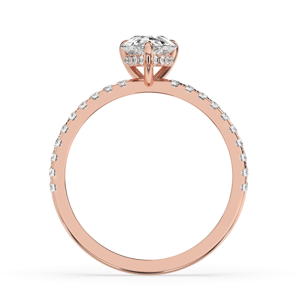 Pear Shape Engagement Ring