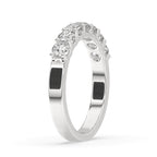 7 Stone Wedding Band - Half Eternity