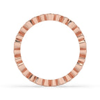 Full Eternity Bezel Set Wedding Band