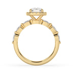 Round Diamond Ring - Classic Claw Prong Setting