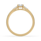 3 Stone Bar Setting Ring