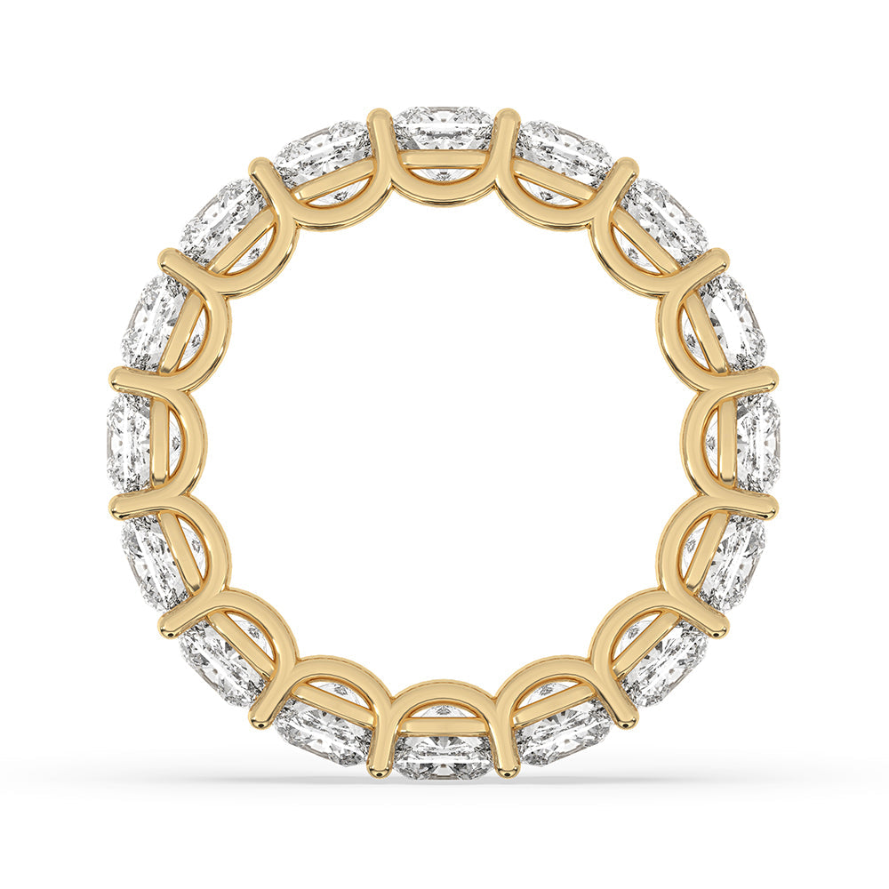 Full Eternity Cushion Cut Diamond Band