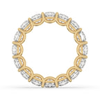 Full Eternity Cushion Cut Diamond Band