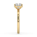 Cushion Cut Engagement Ring with Classic Solitaire Setting