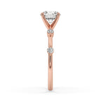 Round Cut Lab Grown Diamond Ring