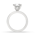 Wide Band Diamond Ring