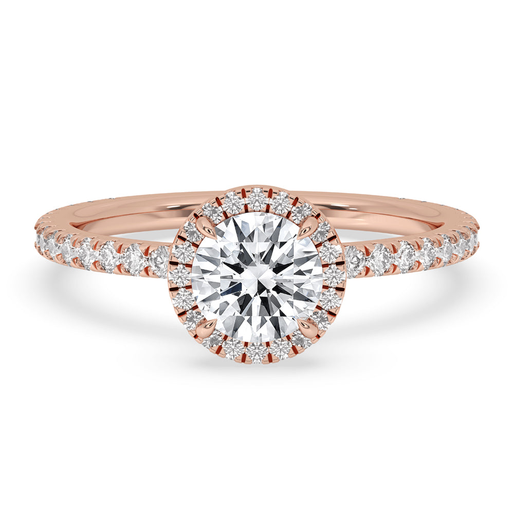 Round Engagement Ring Main image