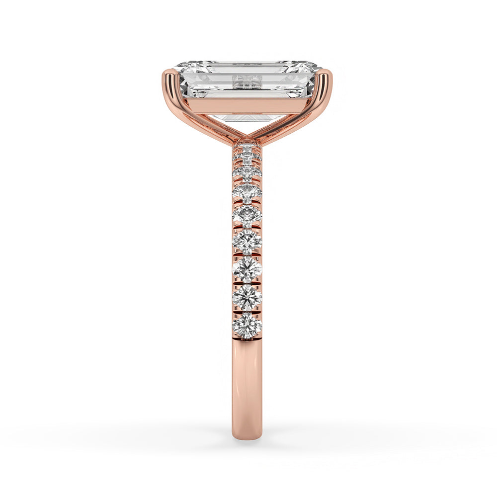 Emerald Cut Engagement Ring