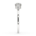 Five Stone Diamond Ring In White Gold