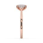 Elongated Cushion Engagement Ring