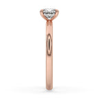 Cushion Cut Ring With Solitaire Style