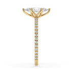 Marquise Cut Diamond Ring With Tulip Prong
