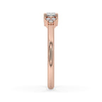 7 Stone Diamond Ring In Rose Gold
