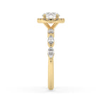 Round Diamond Ring - Classic Claw Prong Setting