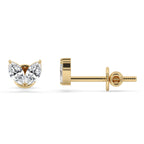 Marquise Earrings - Yellow Gold