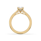 Infinity Bridge Princess Cut Solitaire Ring
