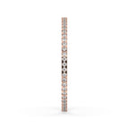 Round Diamond Wedding Band