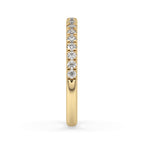 Half Eternity Band - Round Cut Diamond