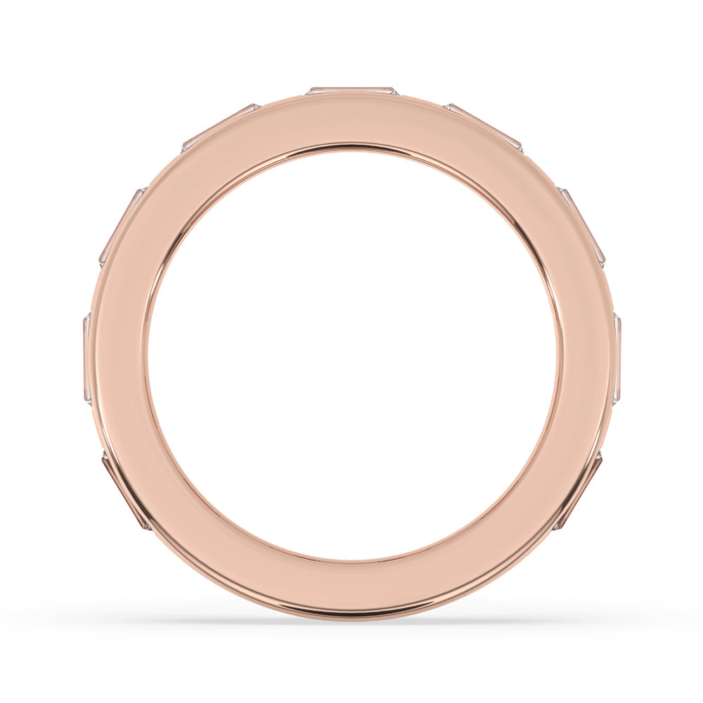 Baguette Wedding Band - Full Eternity
