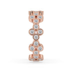 Full Eternity Bezel Set Wedding Band