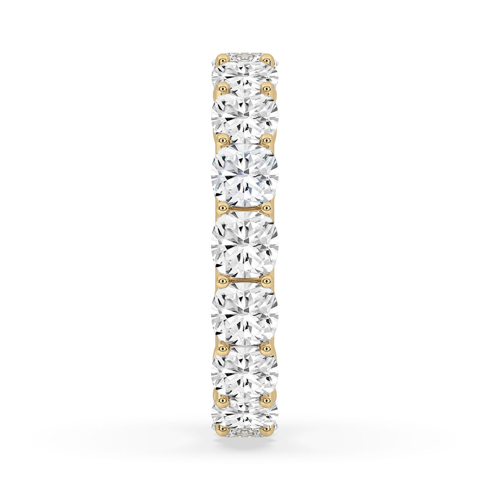 Full Eternity Cushion Cut Diamond Band