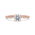 Round Cut Lab Grown Diamond Ring