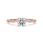 Round Cut Lab Grown Diamond Ring