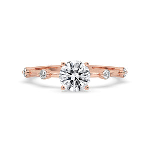 Round Cut Lab Grown Diamond Ring