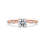 Round Cut Lab Grown Diamond Ring