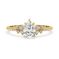 Vintage Pear Shaped Engagement Ring