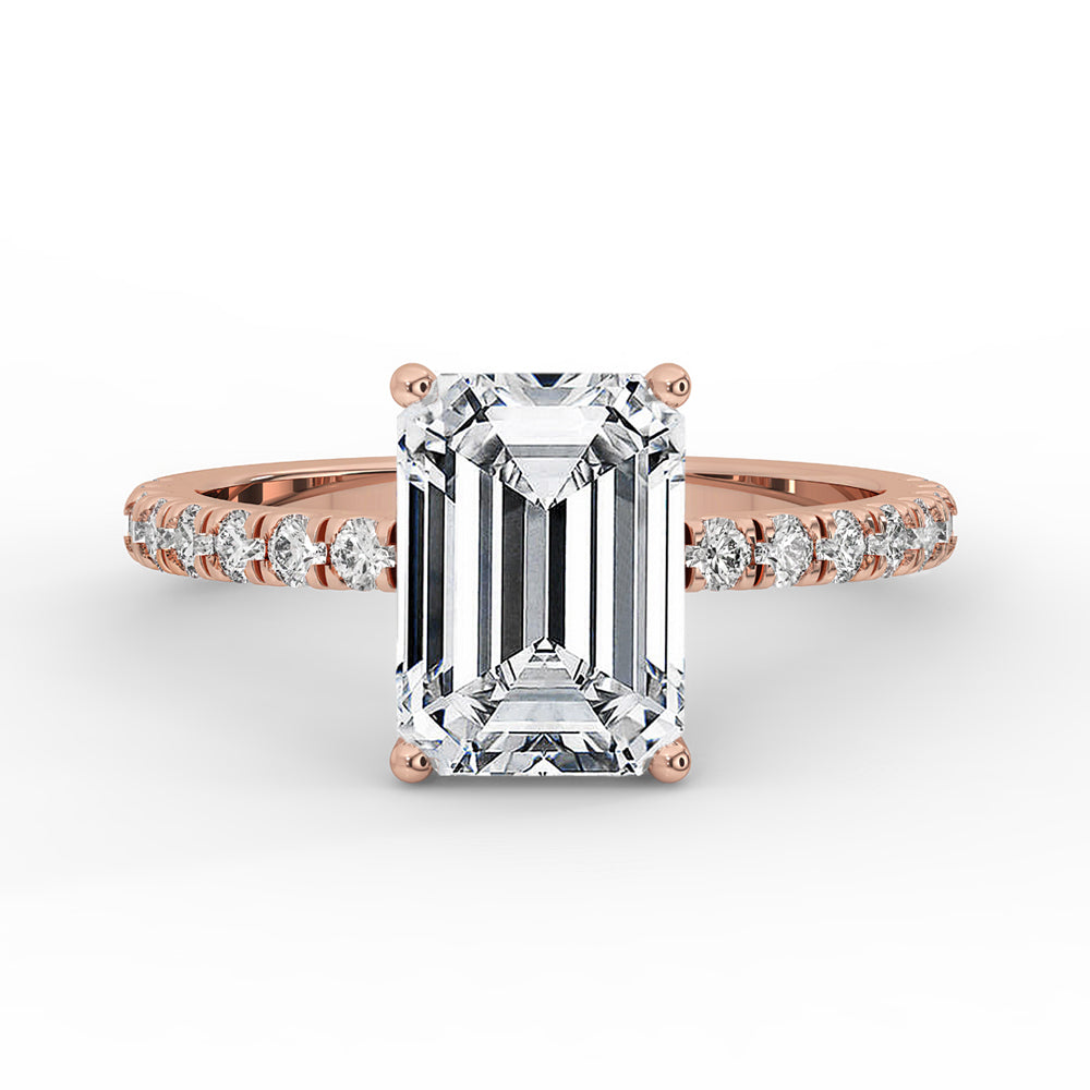 Emerald Cut Engagement Ring