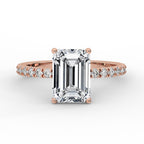 Emerald Cut Engagement Ring