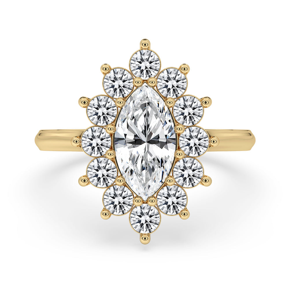 Cluster Engagement Ring Main image