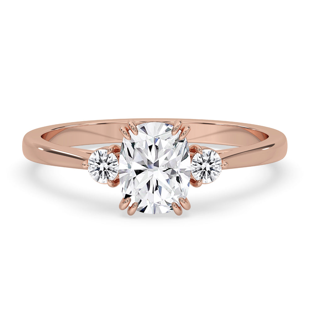 Elongated Cushion Engagement Ring Main image