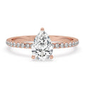 Pear Shape Engagement Ring