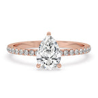 Pear Shape Engagement Ring