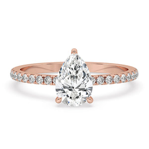 Pear Shape Engagement Ring