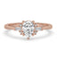 Pear Shaped Diamond Engagement Ring With Classic Prong Setting