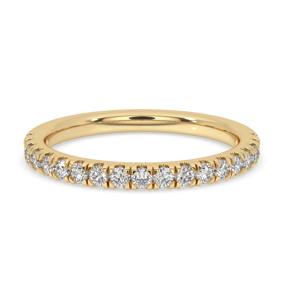 Half Eternity Band - Round Cut Diamond Imagen principal del producto