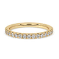Half Eternity Band - Round Cut Diamond