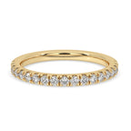 Half Eternity Band - Round Cut Diamond