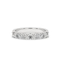 7 Stone Wedding Band - Half Eternity