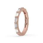 Baguette Diamond Band – Half Eternity