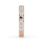 Baguette Wedding Band - Full Eternity