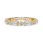 Baguette Wedding Band