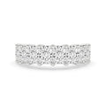Half Eternity Emerald Cut Eternity Band