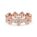 Full Eternity Bezel Set Wedding Band