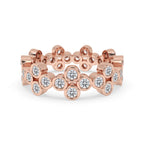 Full Eternity Bezel Set Wedding Band