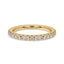 Half Eternity Minimalist Wedding Band