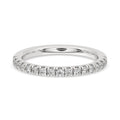 Half Eternity Wedding Band - Round Diamonds